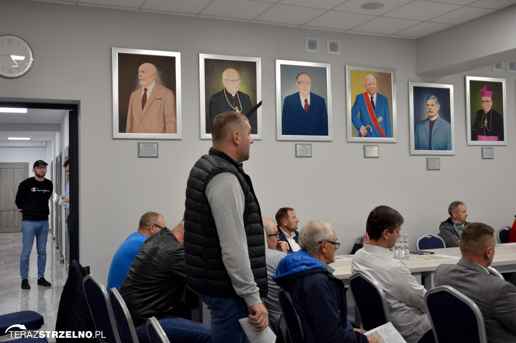 Spotkanie Mieszkańców Strzelna z  przedstawicielami GDDKiA i firmą TRAKT z Katowic