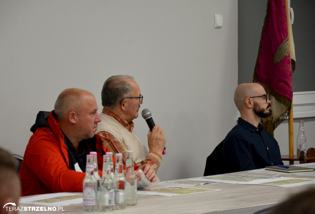 Spotkanie Mieszkańców Strzelna z  przedstawicielami GDDKiA i firmą TRAKT z Katowic