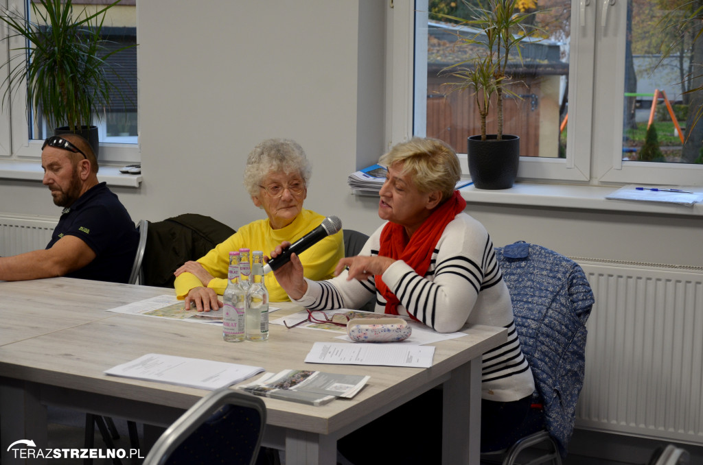 Spotkanie Mieszkańców Strzelna z  przedstawicielami GDDKiA i firmą TRAKT z Katowic