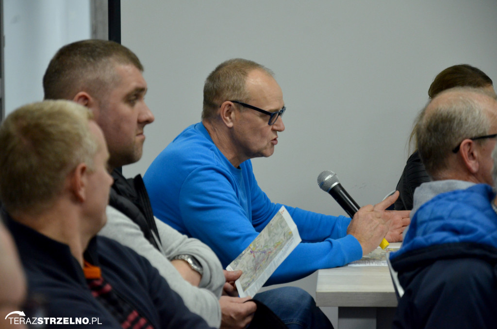 Spotkanie Mieszkańców Strzelna z  przedstawicielami GDDKiA i firmą TRAKT z Katowic
