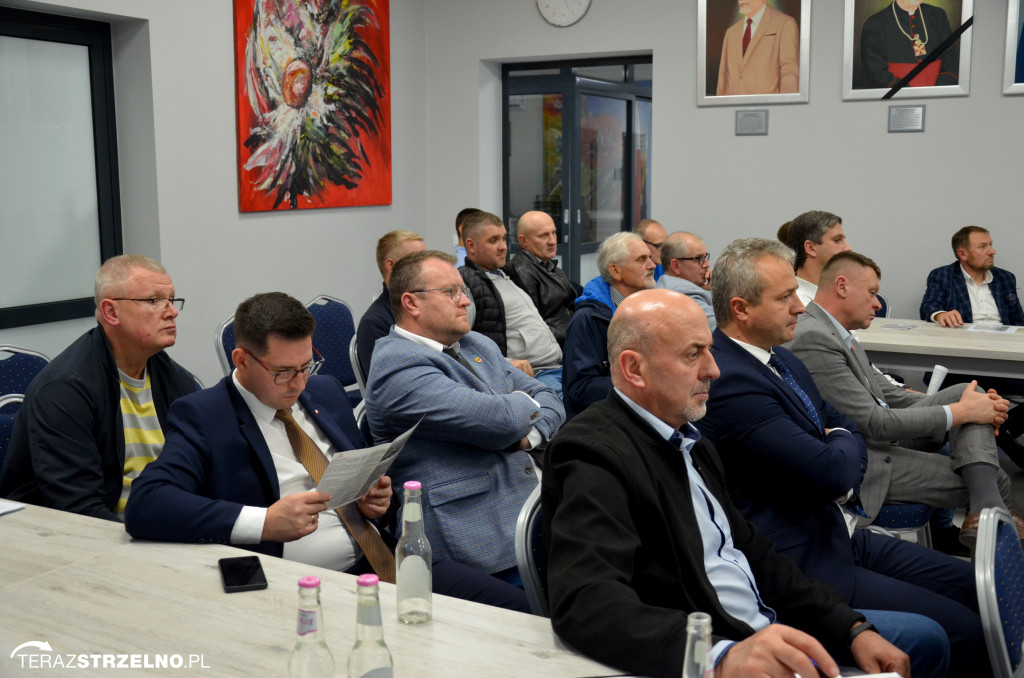 Spotkanie Mieszkańców Strzelna z  przedstawicielami GDDKiA i firmą TRAKT z Katowic