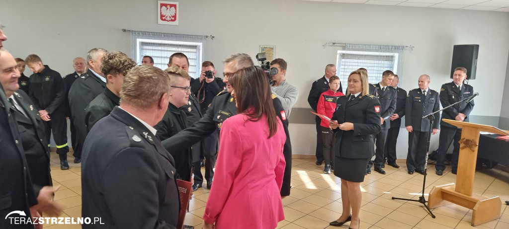 OSP Strzelno i OSP Ostrowo z rządową dotacją dla Młodzieżowych Drużyn Pożarniczych