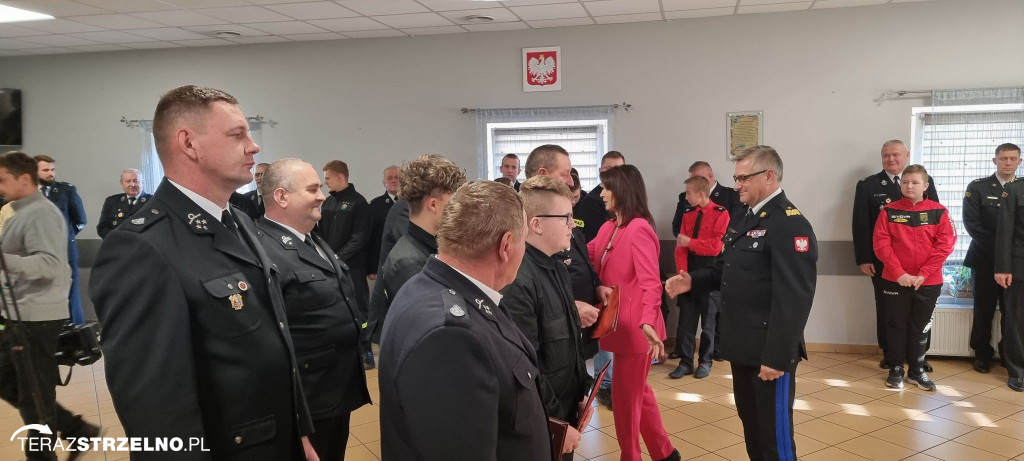 OSP Strzelno i OSP Ostrowo z rządową dotacją dla Młodzieżowych Drużyn Pożarniczych