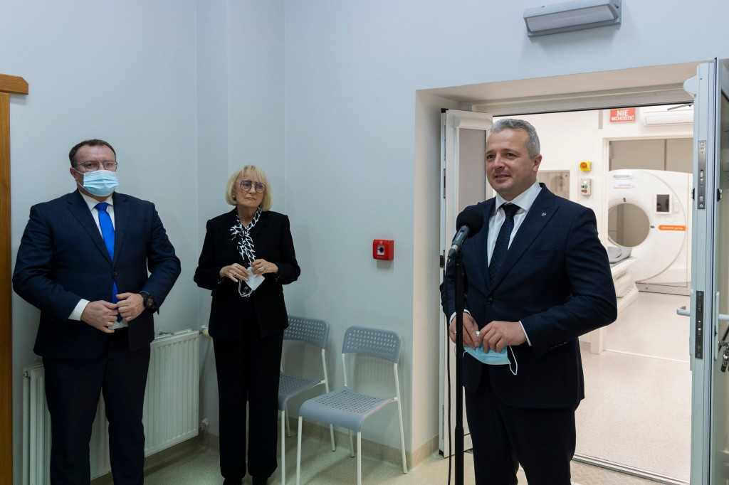 Nowoczesny tomograf w szpitalu w Mogilnie