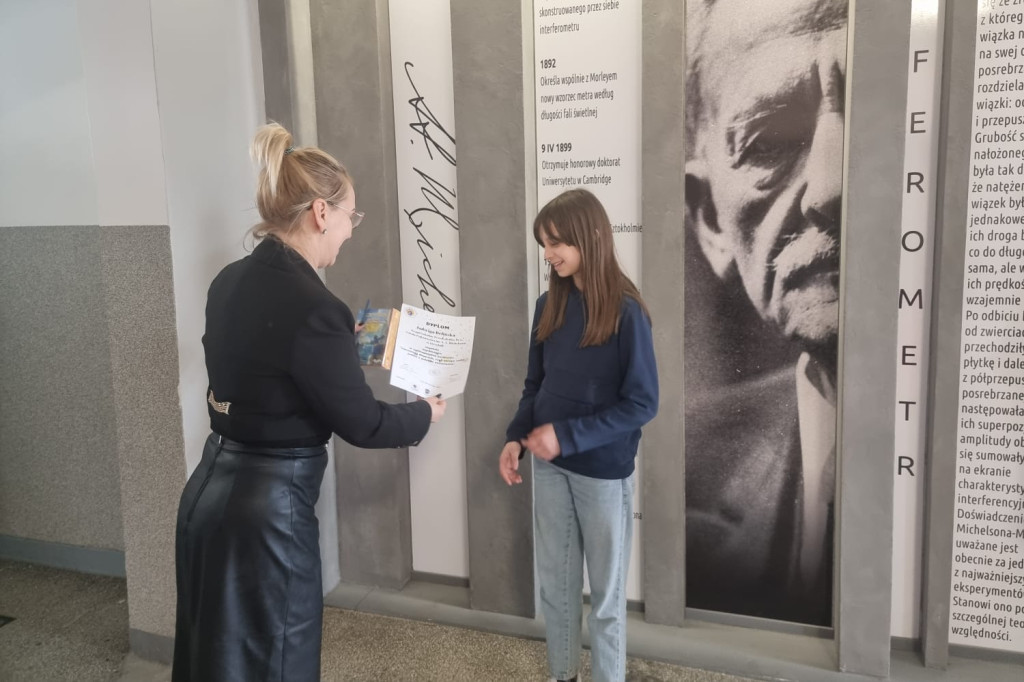 Wyróżnienie w konkursie ogólnopolskim dla uczniów strzeleńskiej podstawówki