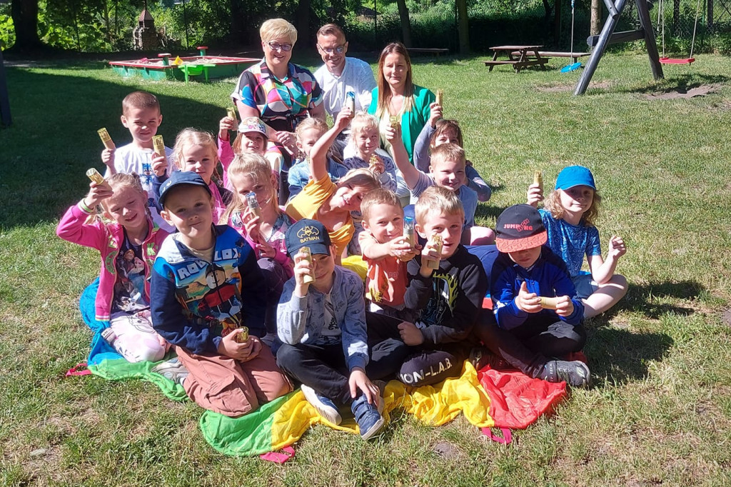 Dzień Dziecka w naszej gminie - było wesoło i słodko