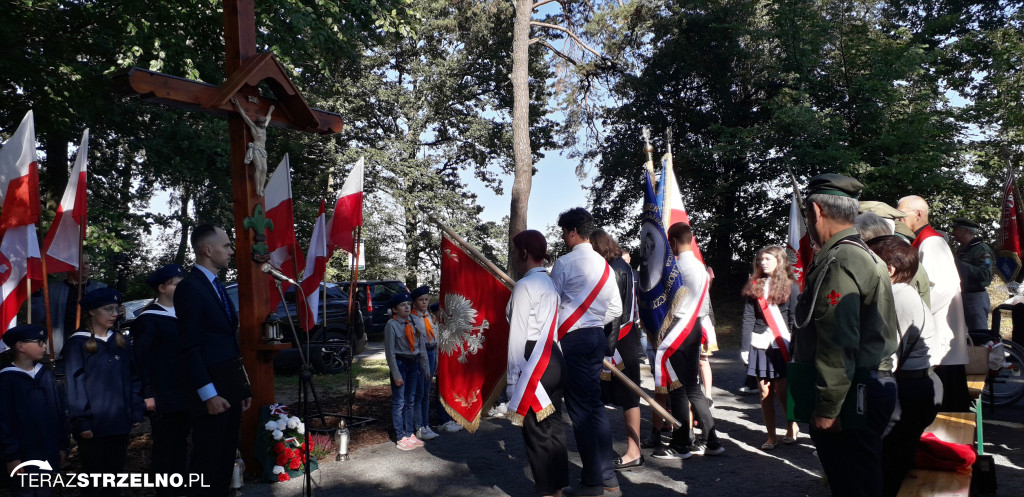 Uroczystości w Ciencisku, poświęcenie Krzyża Harcerskiego