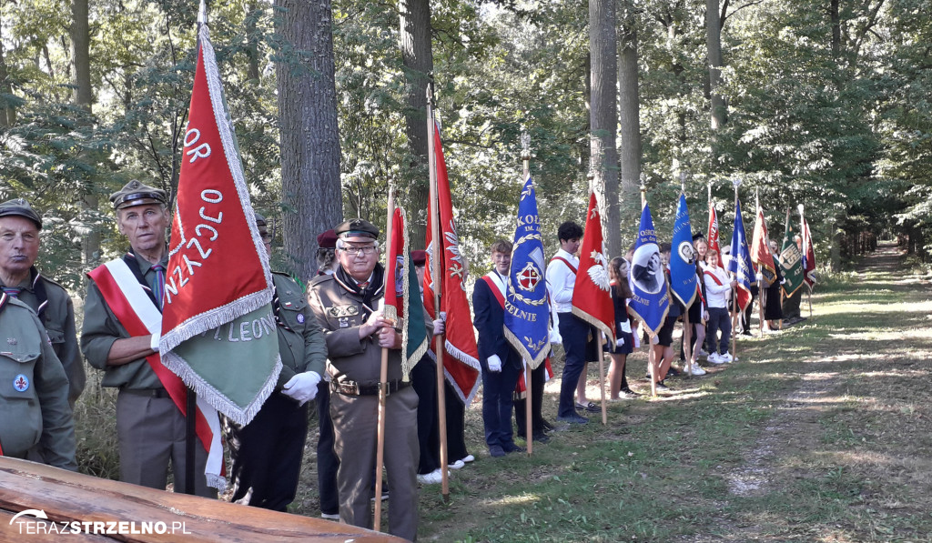 Uroczystości w Ciencisku, poświęcenie Krzyża Harcerskiego