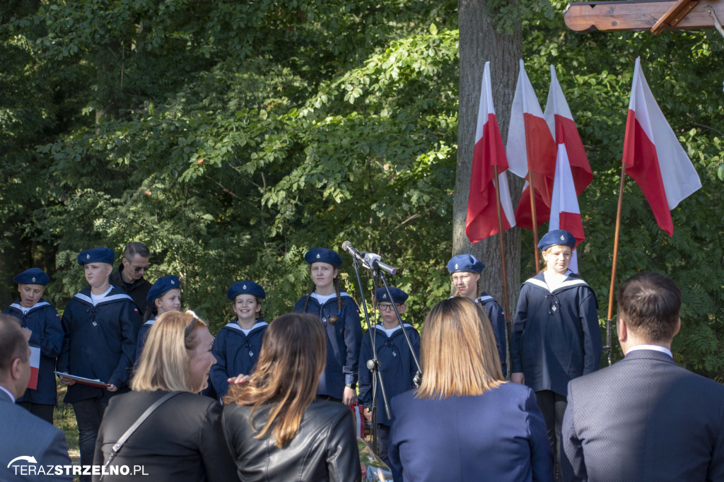 Uroczystości w Ciencisku, poświęcenie Krzyża Harcerskiego