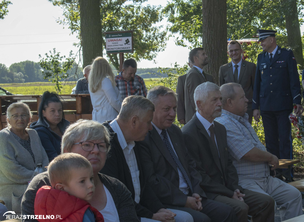 Uroczystości w Ciencisku, poświęcenie Krzyża Harcerskiego