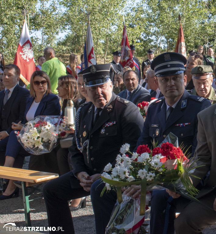 Uroczystości w Ciencisku, poświęcenie Krzyża Harcerskiego