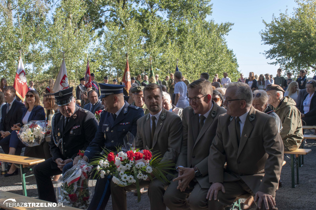 Uroczystości w Ciencisku, poświęcenie Krzyża Harcerskiego