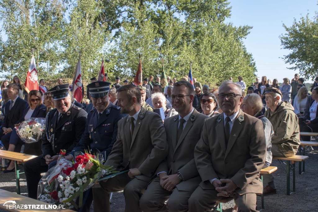 Uroczystości w Ciencisku, poświęcenie Krzyża Harcerskiego