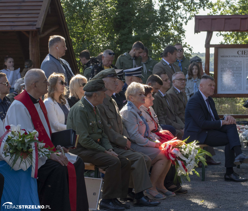 Uroczystości w Ciencisku, poświęcenie Krzyża Harcerskiego