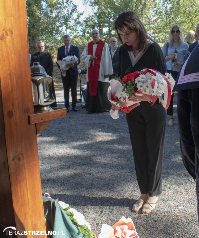 Uroczystości w Ciencisku, poświęcenie Krzyża Harcerskiego