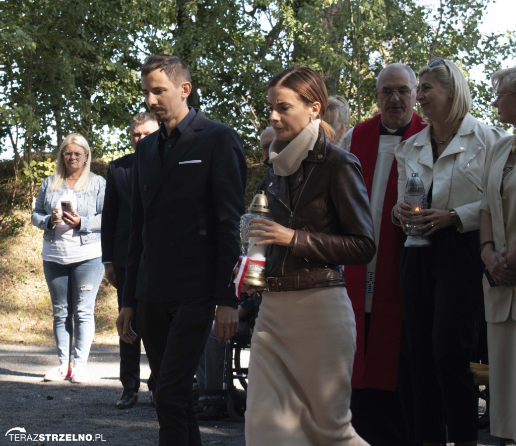 Uroczystości w Ciencisku, poświęcenie Krzyża Harcerskiego