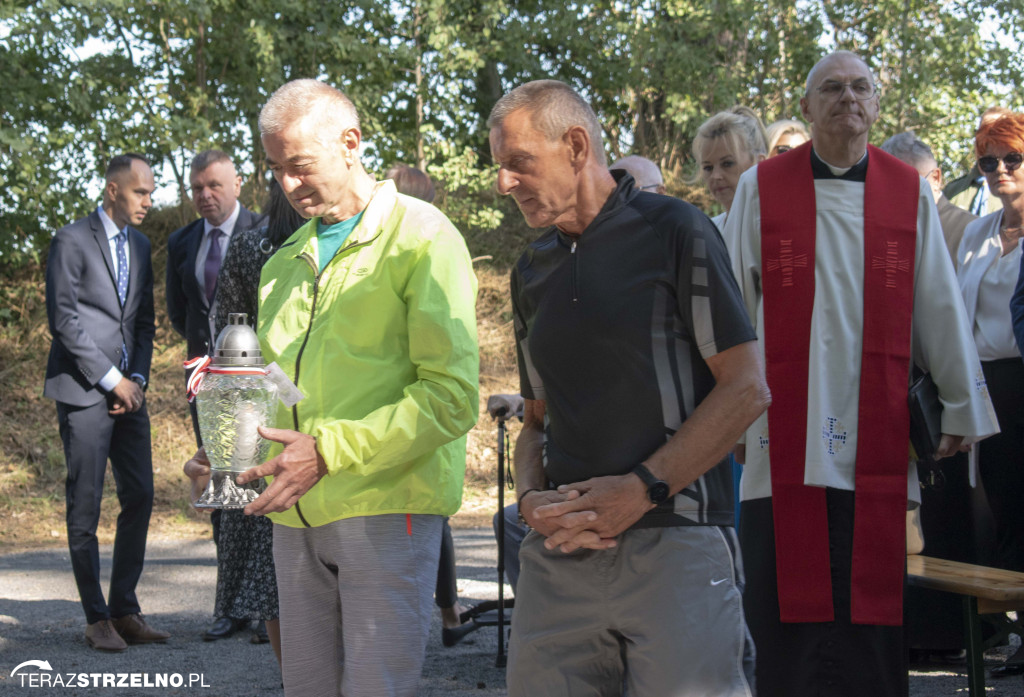 Uroczystości w Ciencisku, poświęcenie Krzyża Harcerskiego