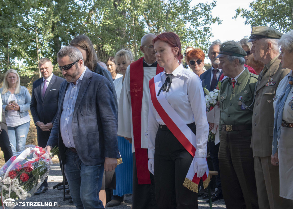 Uroczystości w Ciencisku, poświęcenie Krzyża Harcerskiego