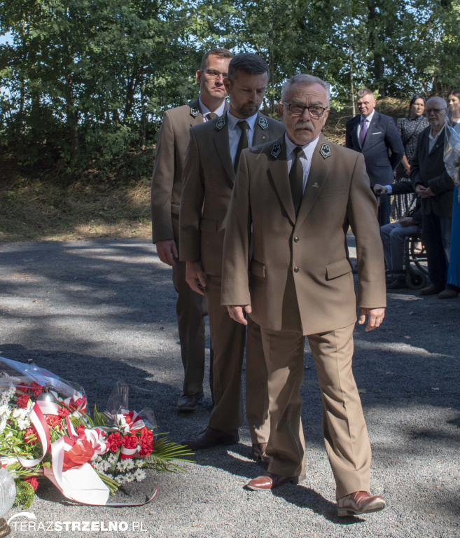 Uroczystości w Ciencisku, poświęcenie Krzyża Harcerskiego