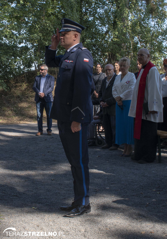 Uroczystości w Ciencisku, poświęcenie Krzyża Harcerskiego