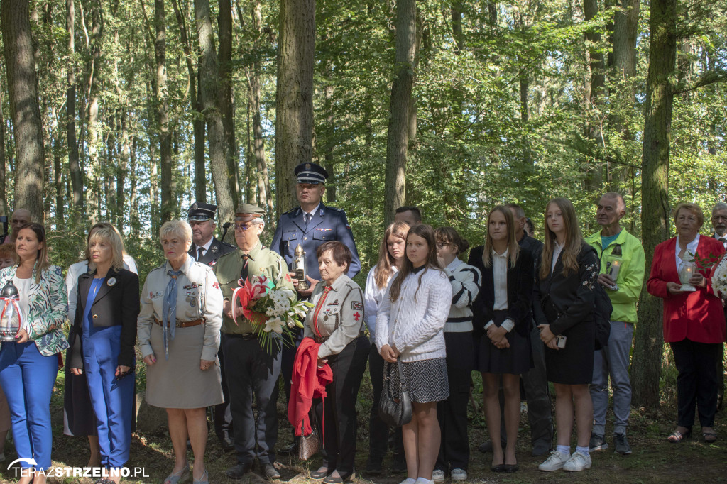 Uroczystości w Ciencisku, poświęcenie Krzyża Harcerskiego