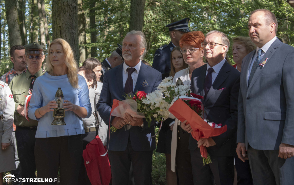 Uroczystości w Ciencisku, poświęcenie Krzyża Harcerskiego