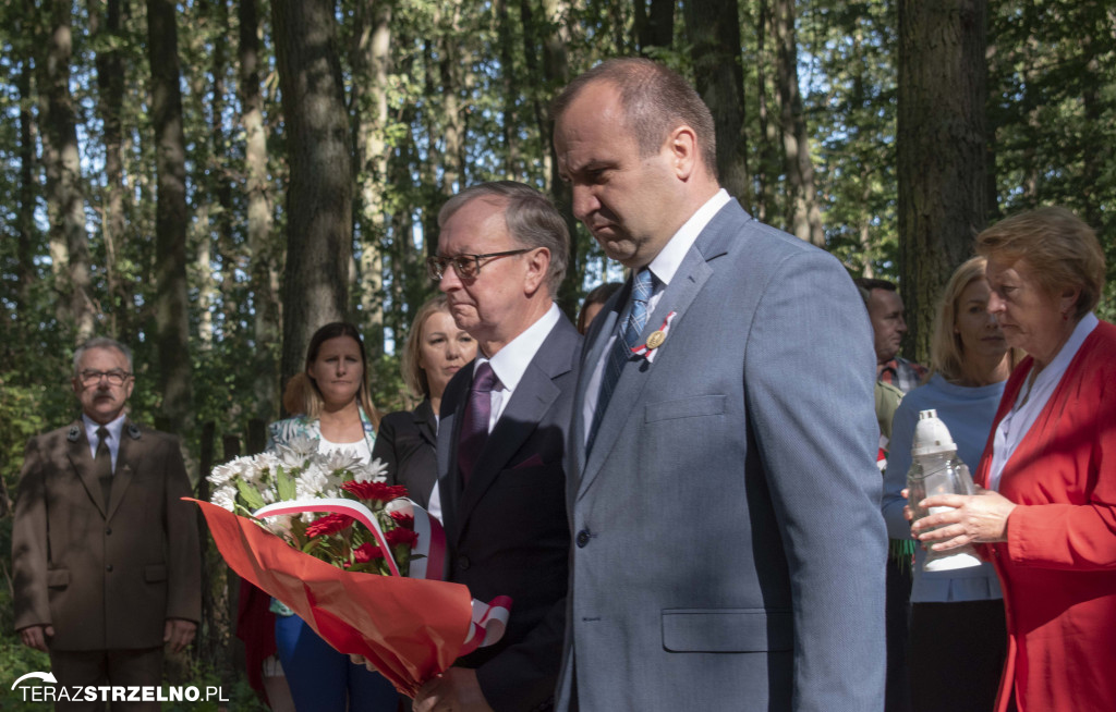 Uroczystości w Ciencisku, poświęcenie Krzyża Harcerskiego