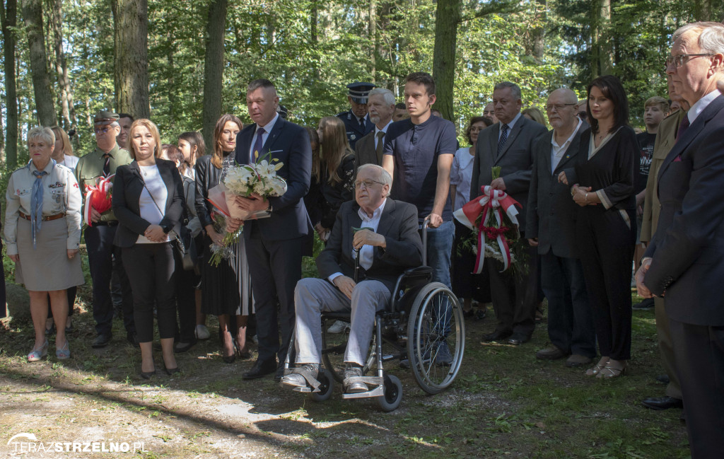 Uroczystości w Ciencisku, poświęcenie Krzyża Harcerskiego