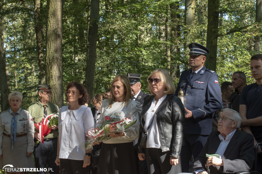 Uroczystości w Ciencisku, poświęcenie Krzyża Harcerskiego