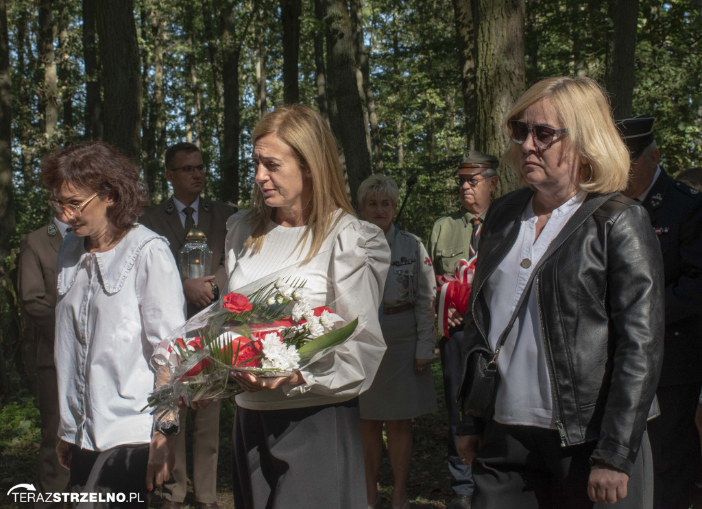 Uroczystości w Ciencisku, poświęcenie Krzyża Harcerskiego