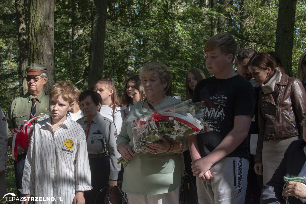 Uroczystości w Ciencisku, poświęcenie Krzyża Harcerskiego