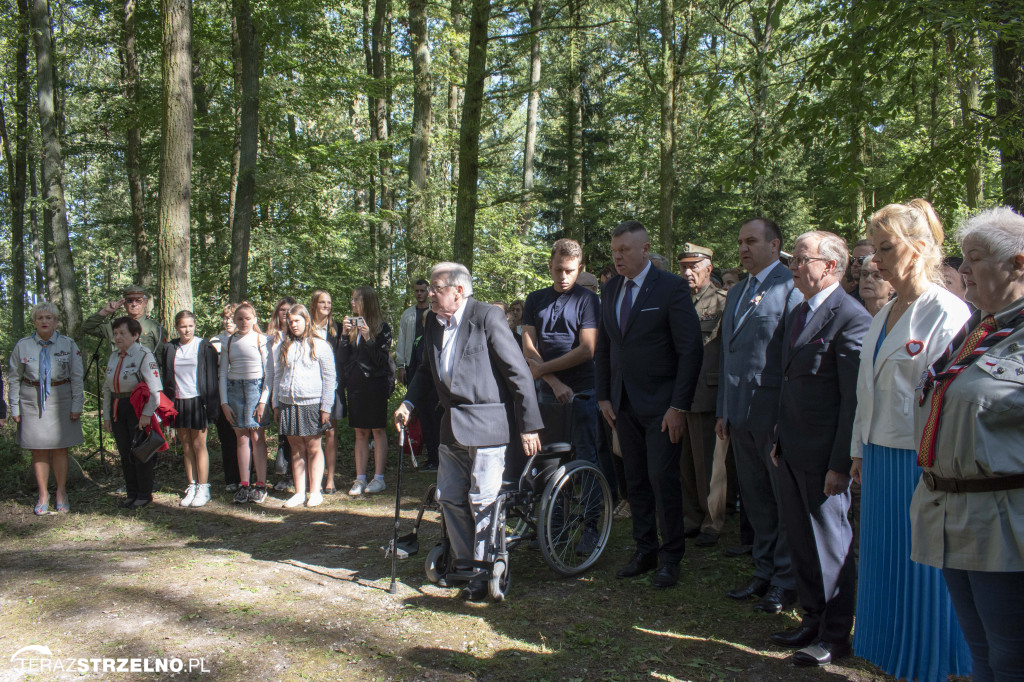 Uroczystości w Ciencisku, poświęcenie Krzyża Harcerskiego