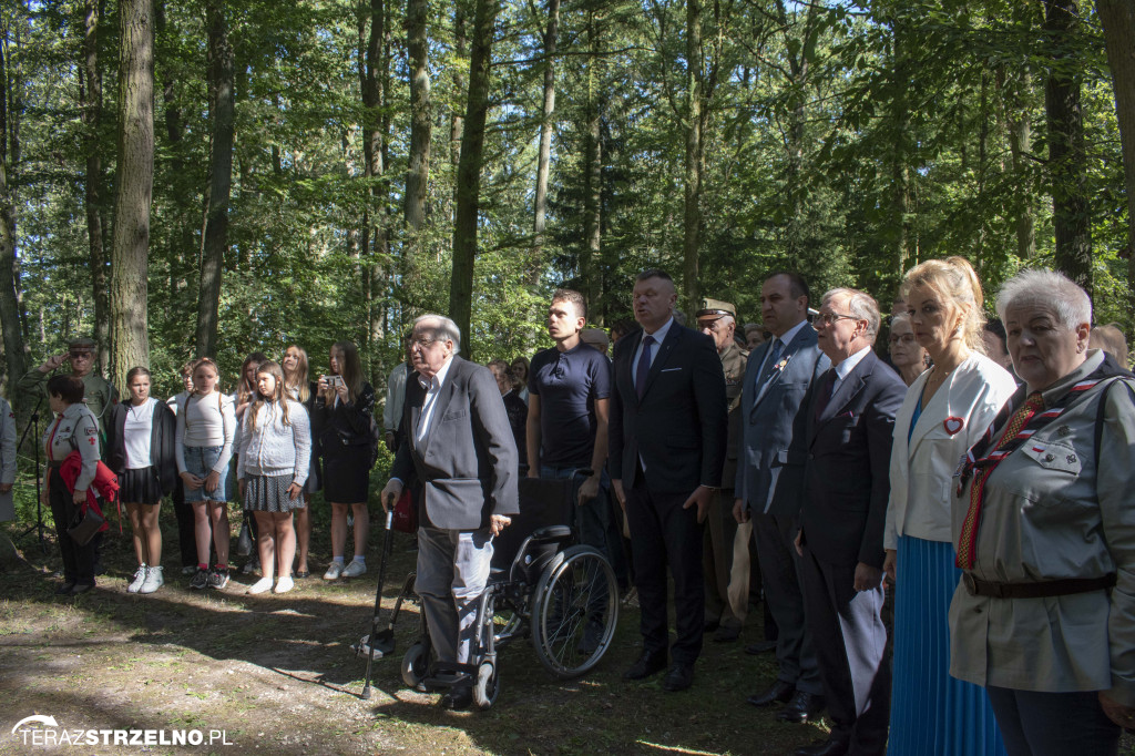 Uroczystości w Ciencisku, poświęcenie Krzyża Harcerskiego