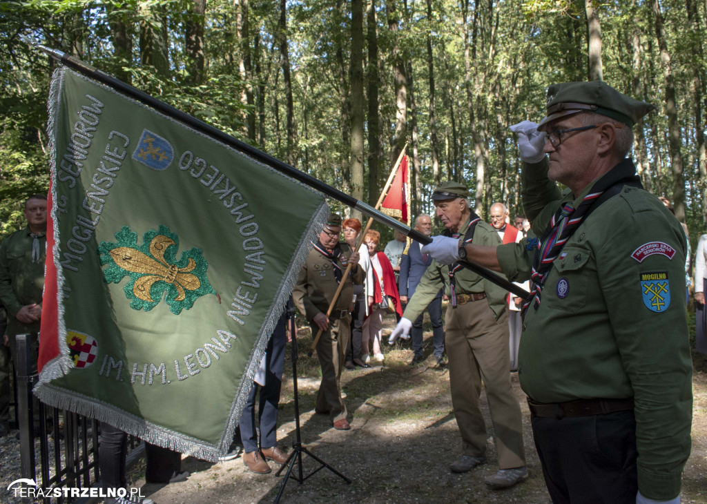 Uroczystości w Ciencisku, poświęcenie Krzyża Harcerskiego