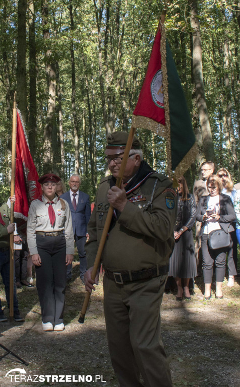 Uroczystości w Ciencisku, poświęcenie Krzyża Harcerskiego