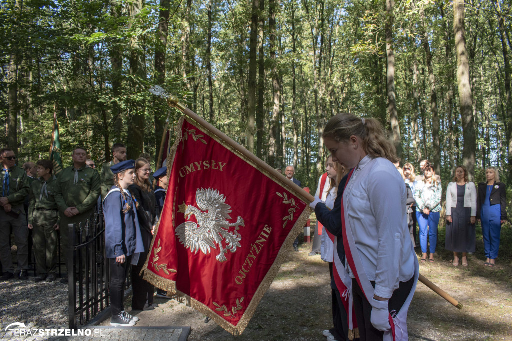 Uroczystości w Ciencisku, poświęcenie Krzyża Harcerskiego