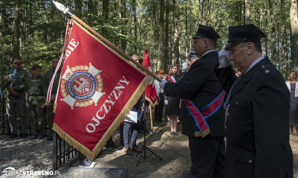 Uroczystości w Ciencisku, poświęcenie Krzyża Harcerskiego