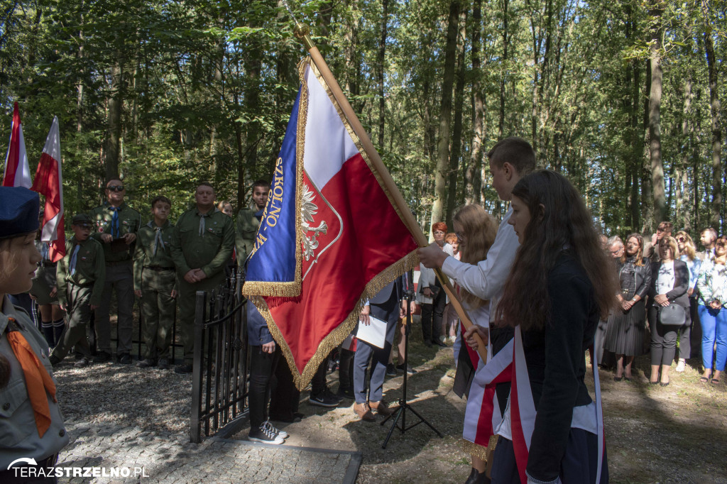 Uroczystości w Ciencisku, poświęcenie Krzyża Harcerskiego