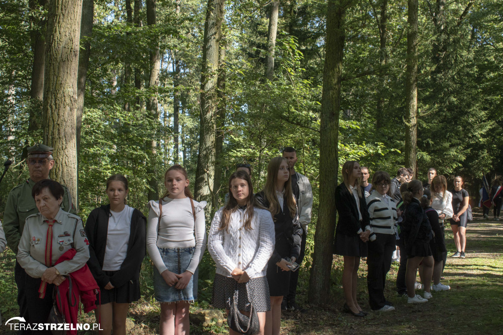 Uroczystości w Ciencisku, poświęcenie Krzyża Harcerskiego