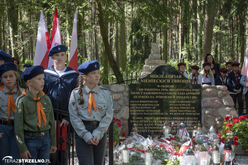 Uroczystości w Ciencisku, poświęcenie Krzyża Harcerskiego