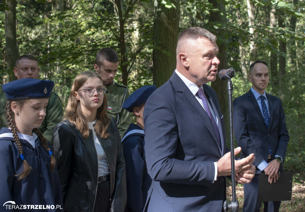 Uroczystości w Ciencisku, poświęcenie Krzyża Harcerskiego