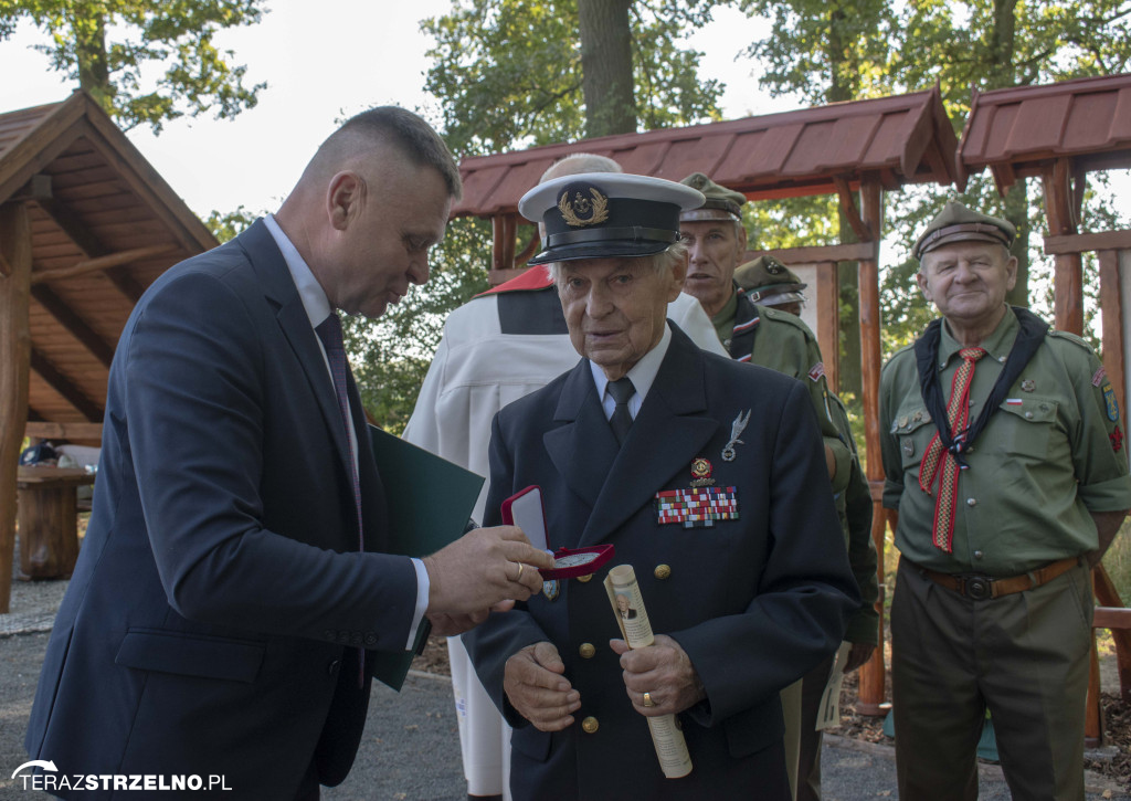 Uroczystości w Ciencisku, poświęcenie Krzyża Harcerskiego