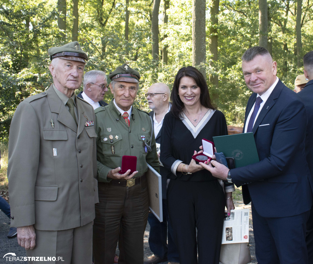 Uroczystości w Ciencisku, poświęcenie Krzyża Harcerskiego