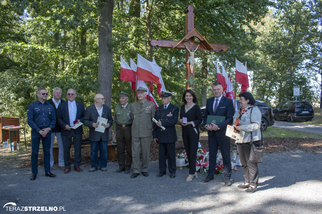 Uroczystości w Ciencisku, poświęcenie Krzyża Harcerskiego