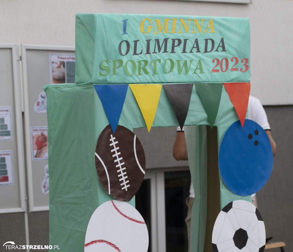 Olimpiada szkół podstawowych z gminy Strzelno. Świetna zabawa i sukcesy