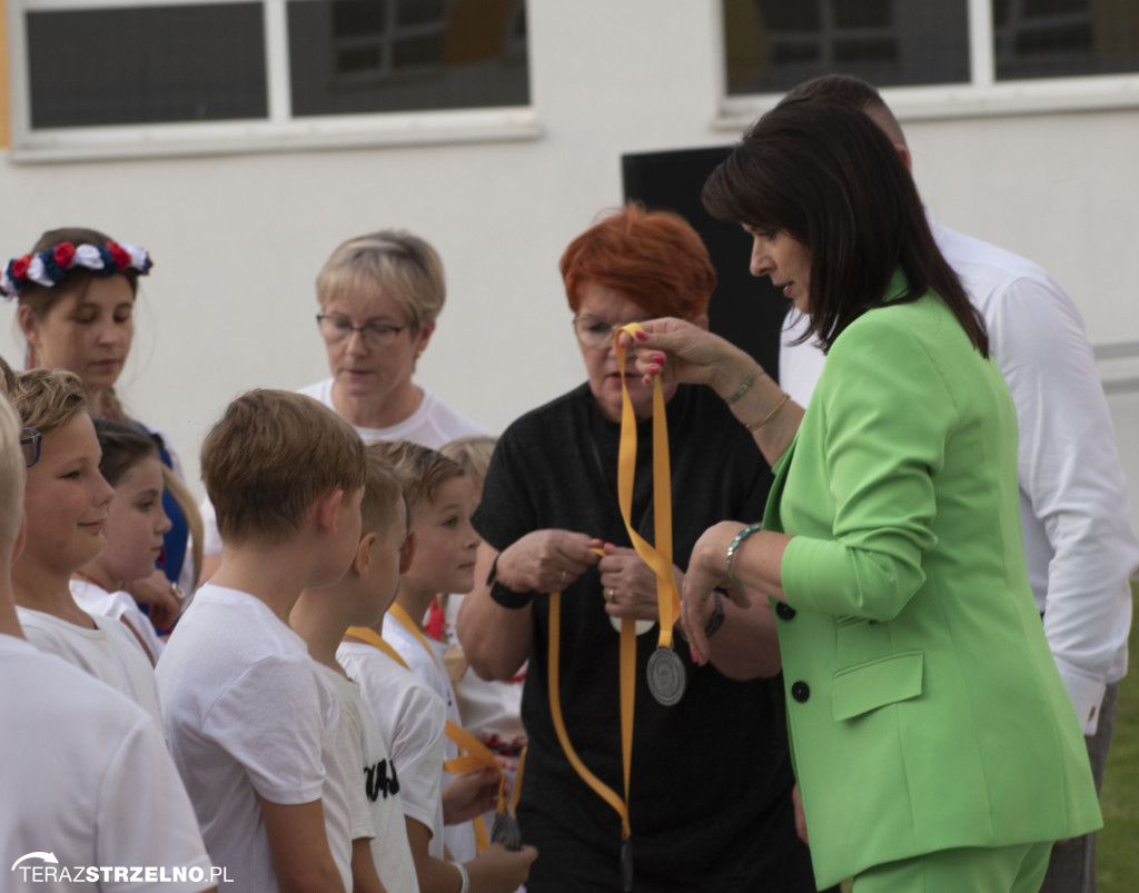 Olimpiada szkół podstawowych z gminy Strzelno. Świetna zabawa i sukcesy