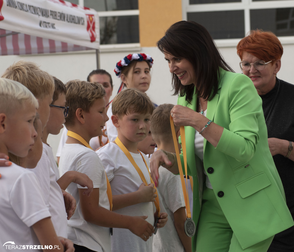 Olimpiada szkół podstawowych z gminy Strzelno. Świetna zabawa i sukcesy