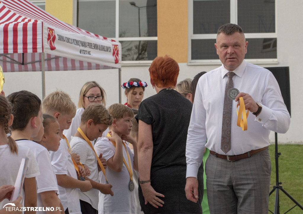 Olimpiada szkół podstawowych z gminy Strzelno. Świetna zabawa i sukcesy