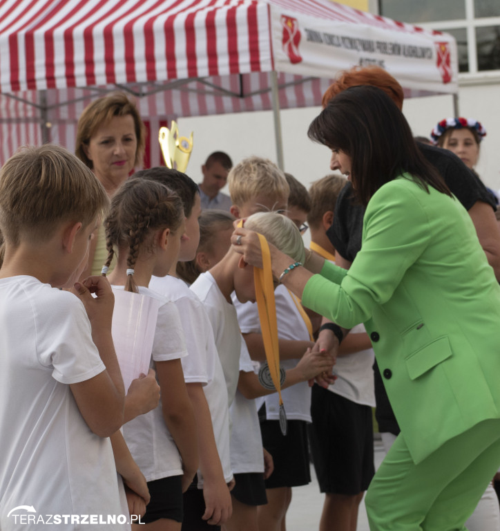 Olimpiada szkół podstawowych z gminy Strzelno. Świetna zabawa i sukcesy