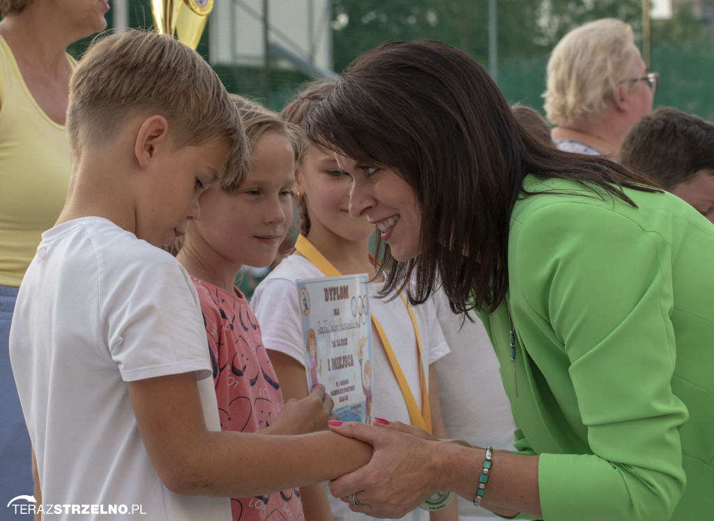 Olimpiada szkół podstawowych z gminy Strzelno. Świetna zabawa i sukcesy